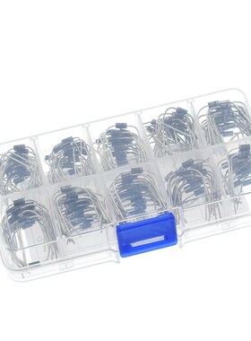 200PCS 10种规格整流二极管套装1N4001-1N4007--1N5817-1N5819