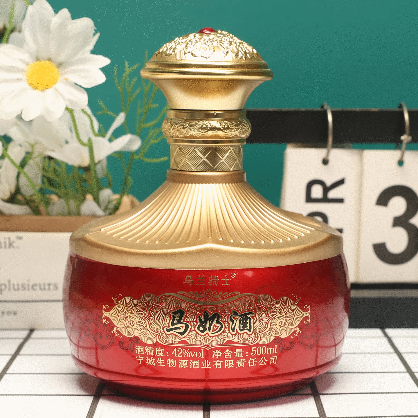 内蒙古赤峰乌兰骑士马奶酒乳清蒸馏型42%vol八里罕送礼品500ml