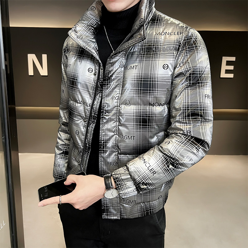 B255-5504-P165男士店主风羽绒服潮流百搭外套立领个性男,男装羽绒服,电商B255