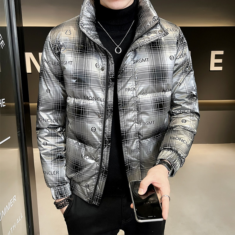 B255-5504-P165男士店主风羽绒服潮流百搭外套立领个性男,男装羽绒服,电商B255