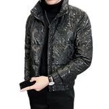 B255-5502-P1652022秋季新款高品质男士羽绒服简约潮立领外套男，男装羽绒服，电商B255