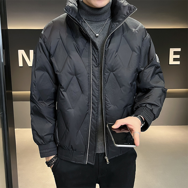 B255-F1813-P185店主风简约百搭商务高品质立领羽绒服外套男,男装羽绒服,电商B255