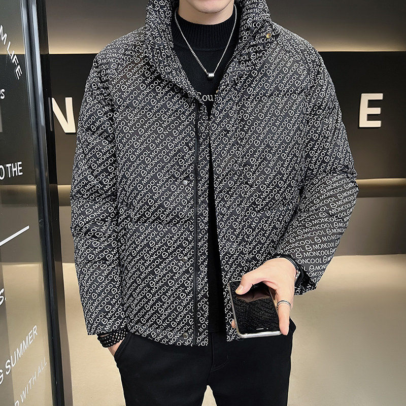 B255-5523-P165 M-4XL店主风男士潮流高品质外套羽绒服百搭休闲潮图片
