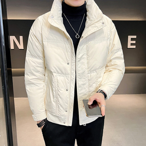 B255-001-P175-控248  80白鸭绒 店主风新款男士简约羽绒服男图片