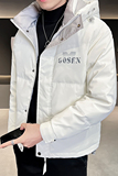 B255-8852-P1752022冬季新款店主风连帽羽绒服休闲高品质外套男，男装羽绒服，电商B255