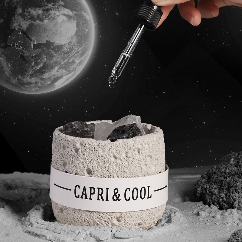 太空晶石香薰摆件扩香石无火香氛家用室内持久散香小众生日礼物