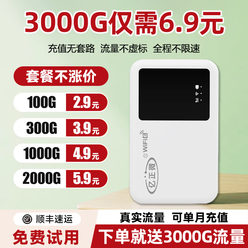 亿正微2025新款移动随身wifi官方正品wifi无线网卡WiF