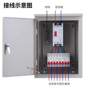 户内基业箱成套室外户外防水220V电箱 家用电箱配电箱家用成品明装