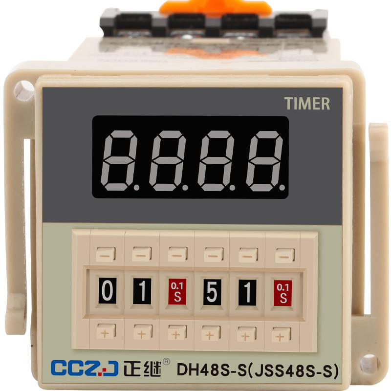 DH48S-S数显循环时间继电器220V交流24V380V可调定时延时控制器2Z