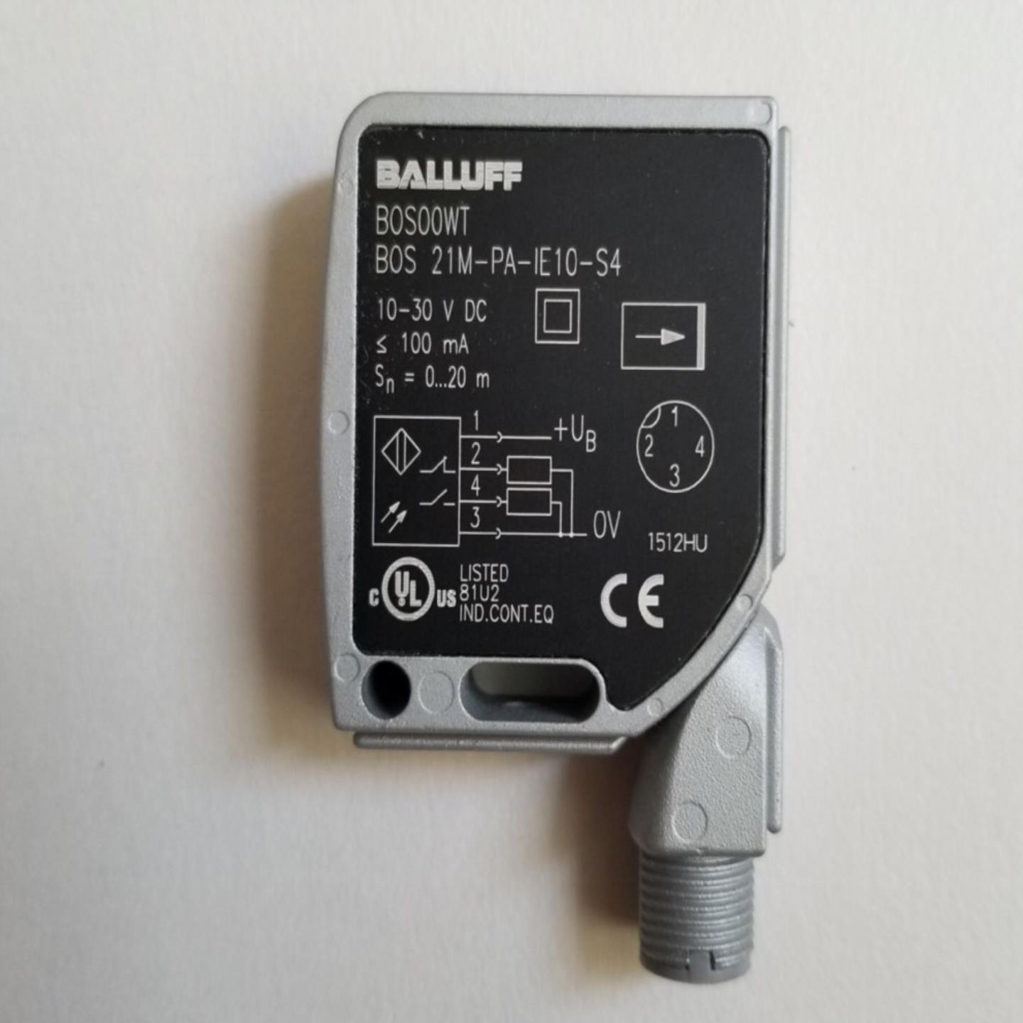 BOS 21M-PA-IE10-S4  原装正品BALLUFF巴鲁夫光电传感器 BOS00