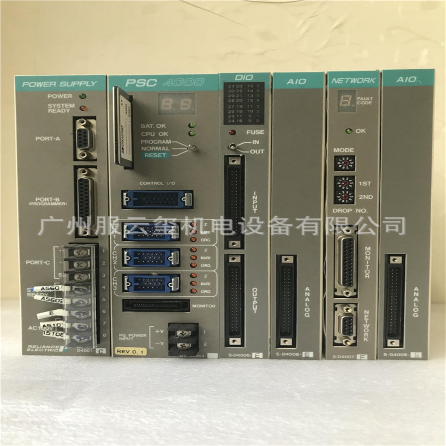 RELIANCE原装拆机瑞恩PLC模拟量AIO模块S-D4008 现货包好 议价