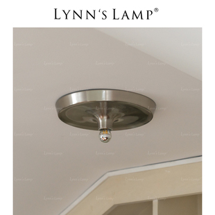 飞碟ufo卧室70s过道背景墙装 包豪斯中古吸顶灯 饰壁灯 s立意 Lynn