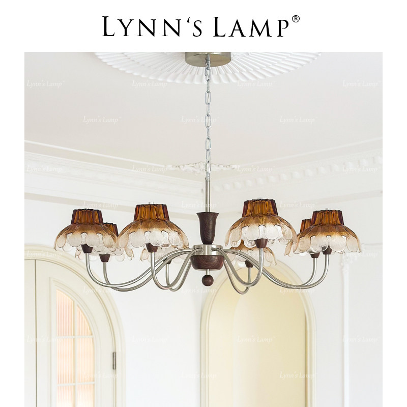 Lynn's立意新中式枫叶led灯具