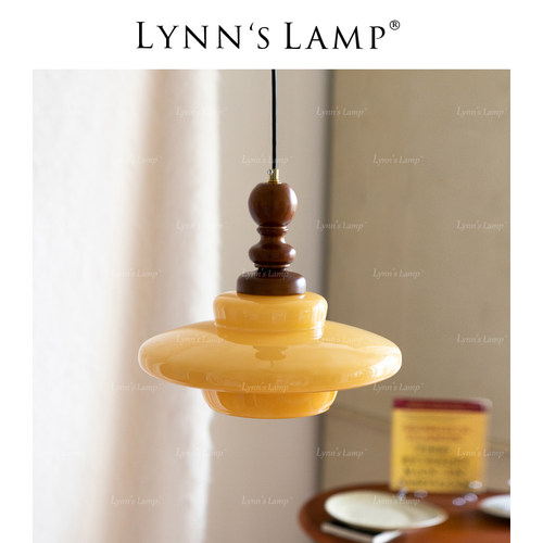 立意餐厅餐桌玻璃中古风吊灯