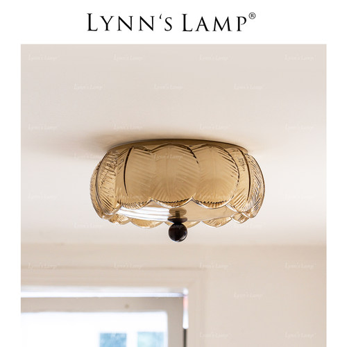 Lynn's立意轻奢中古卧室吸顶灯