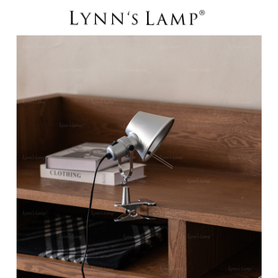 Lynn's立意 意大利Tolomeo夹子灯中古书房卧室床头台灯设计师灯具