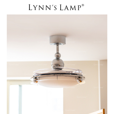 Lynn's立意包豪斯复古风扇灯