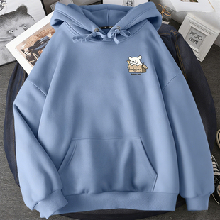 清仓连帽卫衣女2025新款胖mm大码秋冬季女生上衣宽松加厚加绒女装