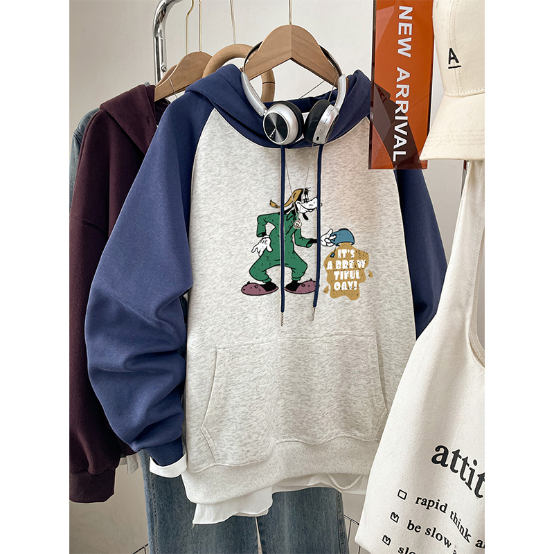 【小红书推荐】宽松大码连帽卫衣