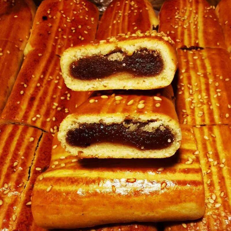 河南开封特产山楂饼枣泥饼山楂条枣泥条传统风味糕点休闲零食点心