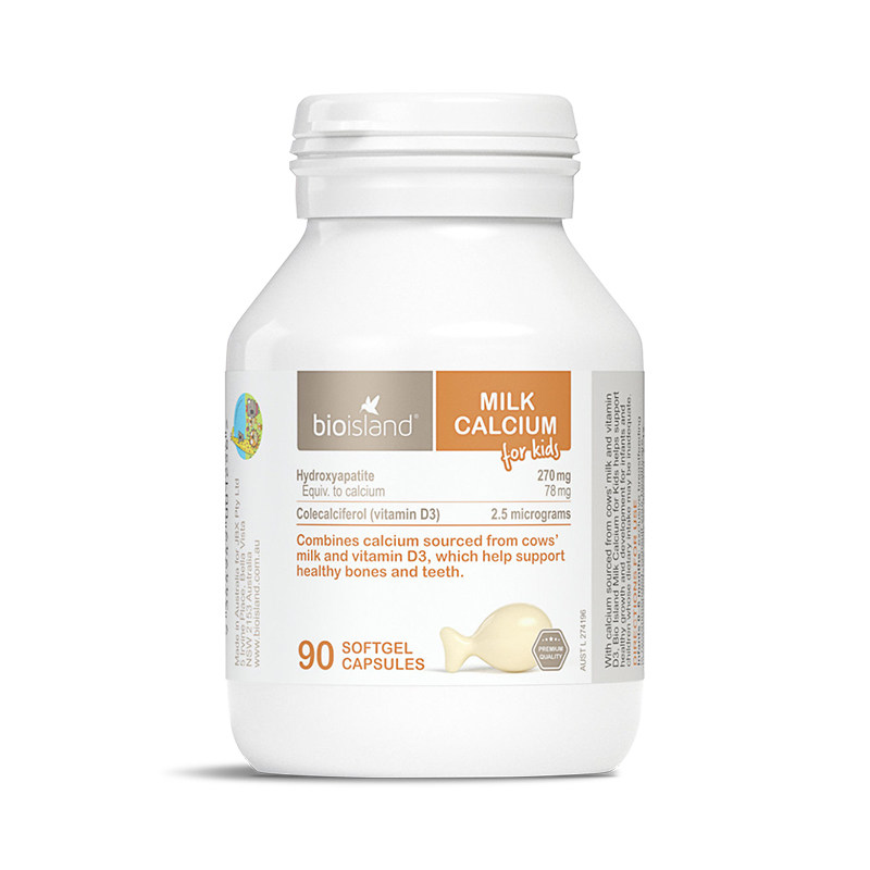 BioIsland佰澳朗德婴幼儿童乳钙90粒/瓶