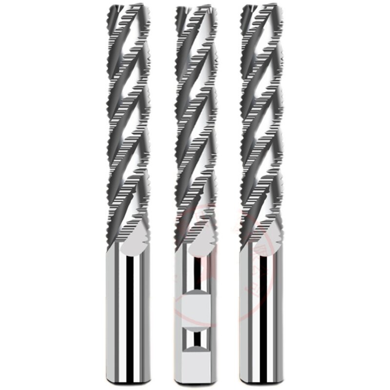 加长特长白钢粗皮铣刀玉米铣刀波刃铣刀12 16 18 20 25高速钢铣刀