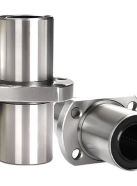 日本加长中间切边法兰直线轴承LMHC6 8 10 12 16 20 25 30 40 LUU