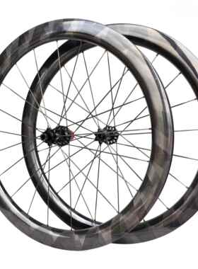 MAX碳条轮组 碳纤维辐条蝴蝶纹乔森0011花鼓公路车轮组改装升级饰品