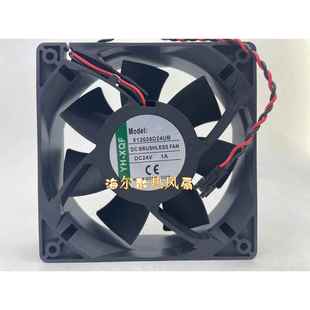 原装正品YH-XQF X12038D24UB/LB DC24V 0.6A 变频器散热风扇12CM饰品