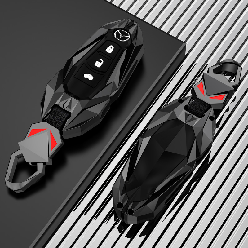 马自达3昂克赛拉钥匙套cx4阿特兹cx5睿翼24款扣汽车星骋外壳全包