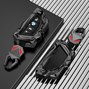 宝马5系钥匙套530刀锋X1五系x5三系1系3系320li高级外壳x2 x3车扣