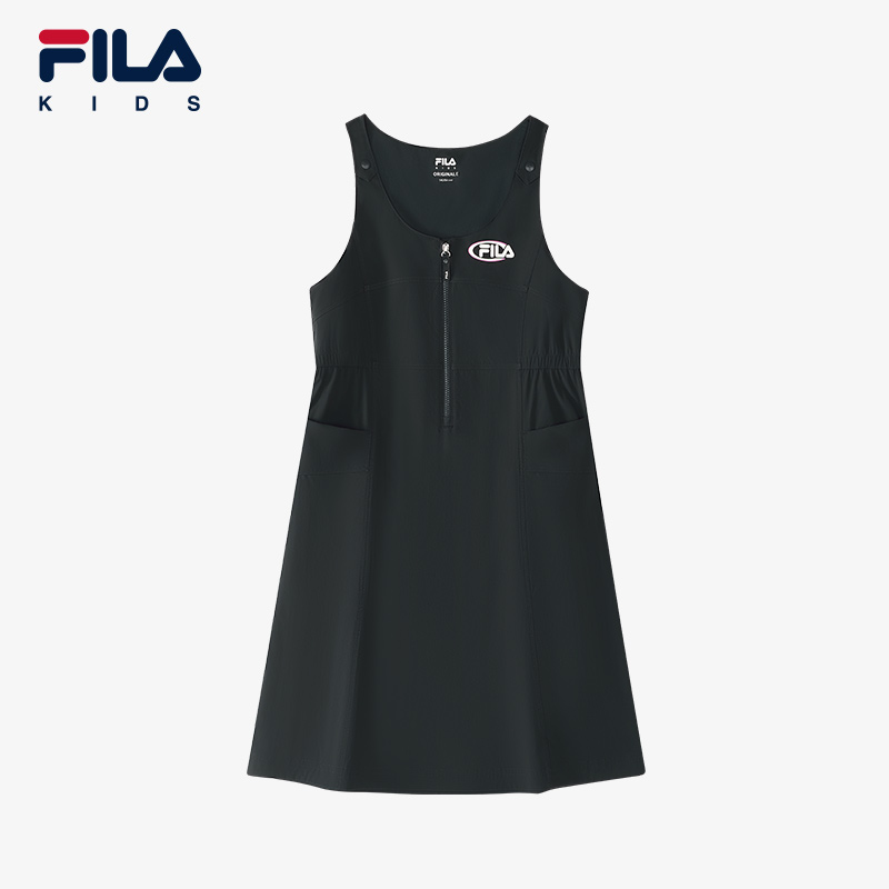 FILA斐乐中大童梭织连衣裙