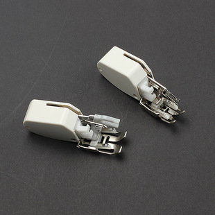 同步送料压脚白色主体5mm 家用多功能缝纫机配件 7mm同步压脚