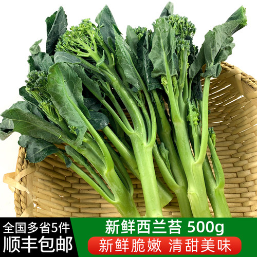 1斤时令青花迷你5件顺丰西兰苔