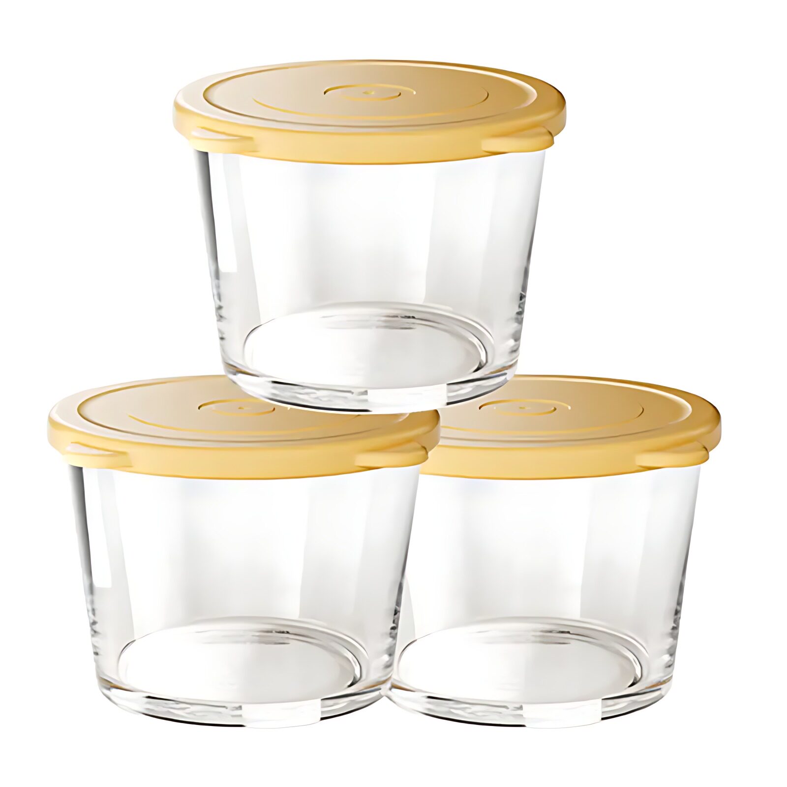 咸菜密封罐玻璃保鲜盒食品级收纳盒冰箱保鲜罐小菜泡菜罐子分装盒