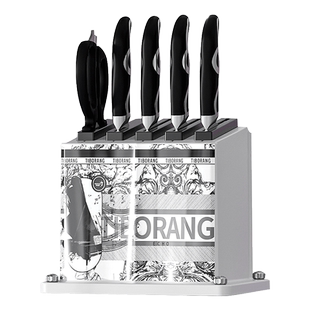 帝伯朗刀具套装3件套菜刀家用组合套装切肉切片砍骨