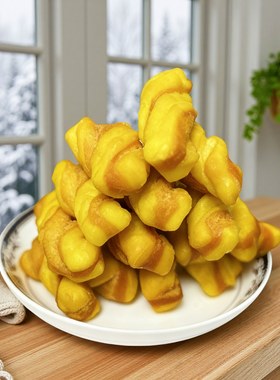 甘肃特色蜂蜜油果子麻花甜味