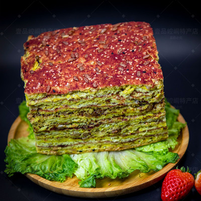 千层玫瑰烤馍甘肃特产兰州美食