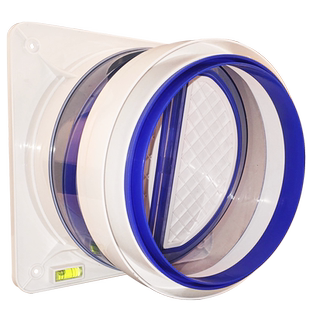 厨房烟道止回阀家用油烟机止逆阀180 160公共烟道防火防烟味管道