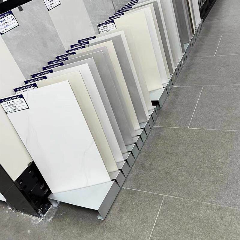 瓷砖斜插式展示架木纹砖墙砖大理石色板架石材样品插架木地板展架