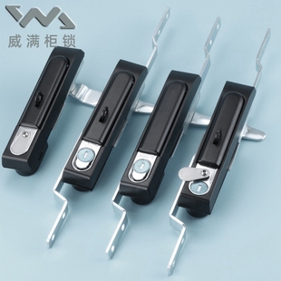 MS834-1-2不锈钢天地连杆锁网络机柜门锁 高压柜天地锁工业柜门锁