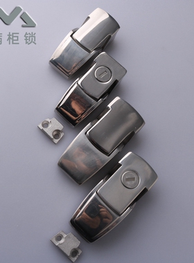 DK604搭扣锁DKS搭扣柜门锁 配电箱柜门隐藏锁扣 隐藏式灯箱小方锁