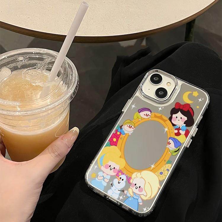 公主魔镜适用于iPhone17Promax手机壳16plus新款14pro时尚13新款适用于苹果17promax手机壳iphone16巨好看的1,3C数码配件,手机保护套/壳,淘宝优惠券,粉丝福利购,淘宝优惠卷