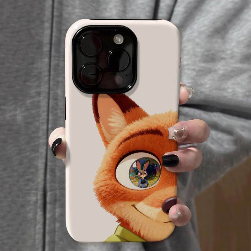 眼中狐狸适用苹果17promax卡通可爱iPhone16pro镜头全包15新款1新款适用于苹果17promax手机壳iphone16巨好看,3C数码配件,手机保护套/壳,淘宝优惠券,粉丝福利购,淘宝优惠卷