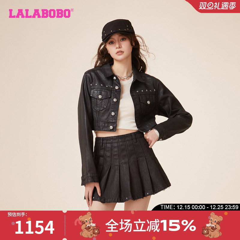 LALABOBO短款夹克外套