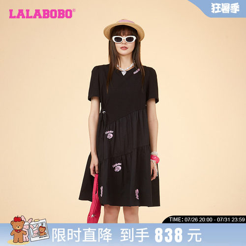 LALABOBO简约可爱连衣裙