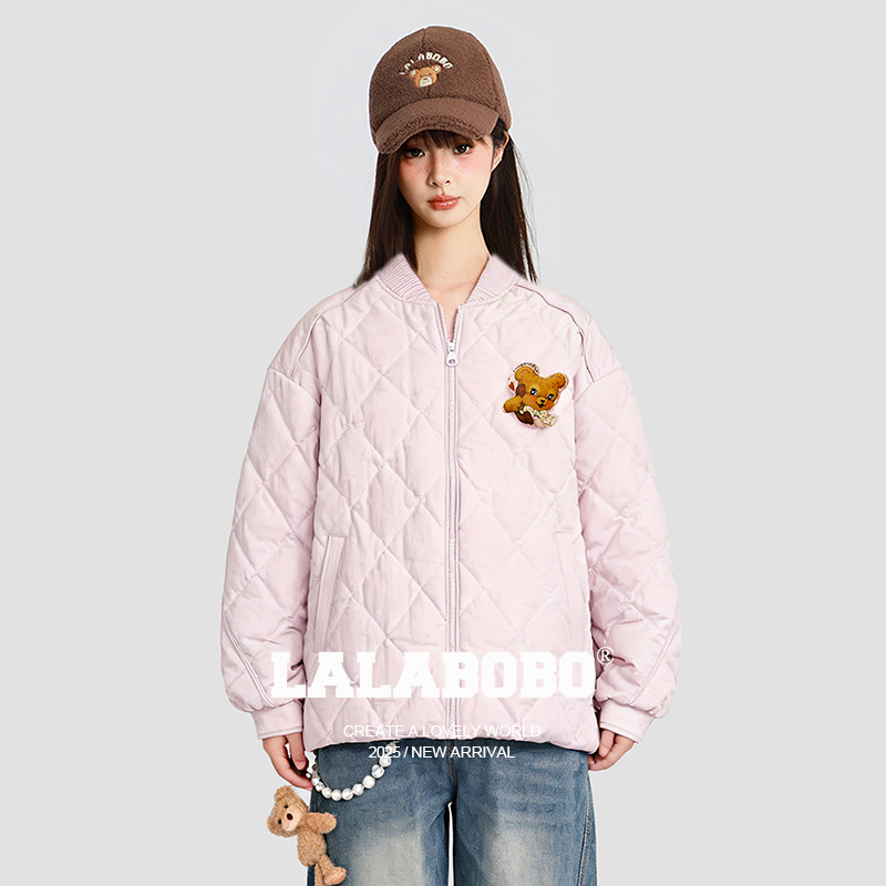 LABO立体小熊保暖羽绒服
