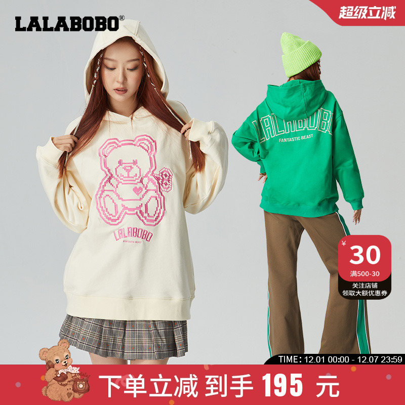 lalabobo23连帽卫衣宽松