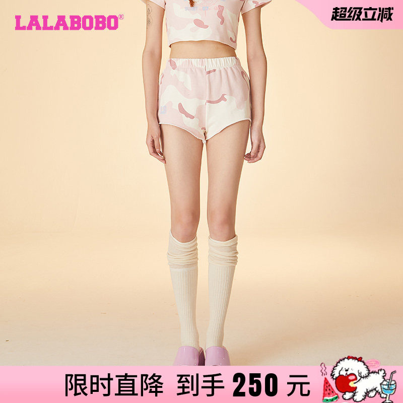 可爱时尚LALABOBO休闲短裤