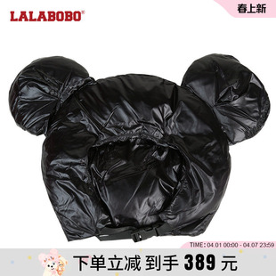 L21D LALABOBO WQLM12 Day可爱熊耳朵羽绒帽 新款 Candy